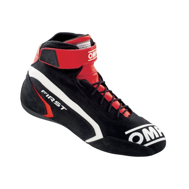 OMP First Shoes My2021 Red/Black - Size 45 (Fia 8856-2018) - IC0-0824-A01-073-45