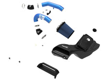 Load image into Gallery viewer, aFe 21-22 Ford F-150 Raptor V6-3.5L(tt) Momentum XP Cold Air Intake System - Blue w/ Pro 5R Filter - 50-30072RL