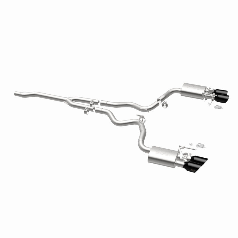 MagnaFlow 2024 Ford Mustang Ecoboost 2.3L Competition Series Cat-Back Performance Exhaust System - 19640