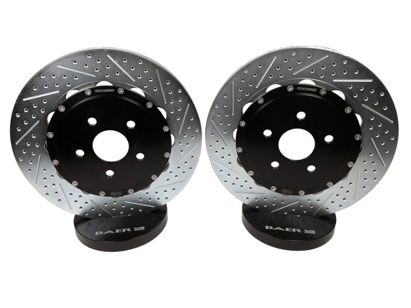 Baer Brakes 10-15 Chevrolet Camaro SS Eradispeed+ Rear SDZ 2-Piece Performance Brake Rotors - 2302064