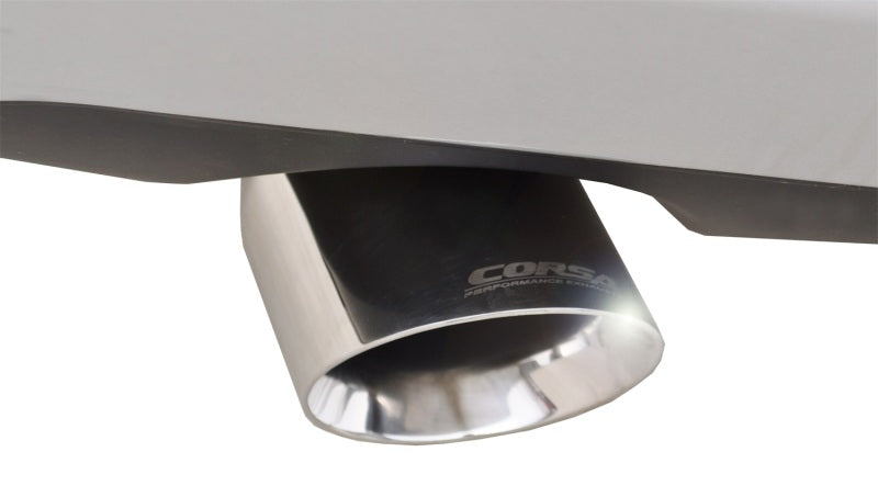 Corsa 2011-2014 Chrysler 200/Dodge Avenger V6 Polished Sport Cat-Back Exhaust - 14413