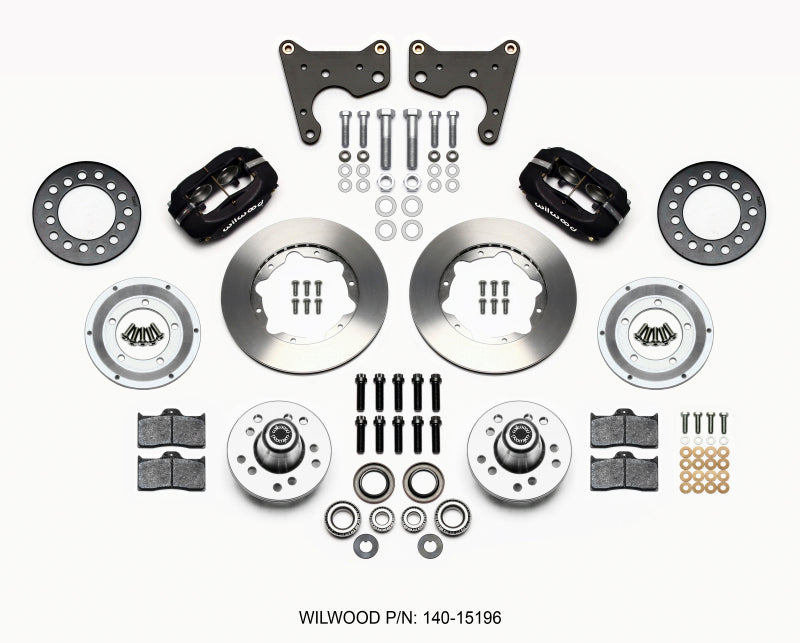Wilwood Forged Dynalite Front Kit 11.00in 65-72 CDP C Body -Drum - 140-15196