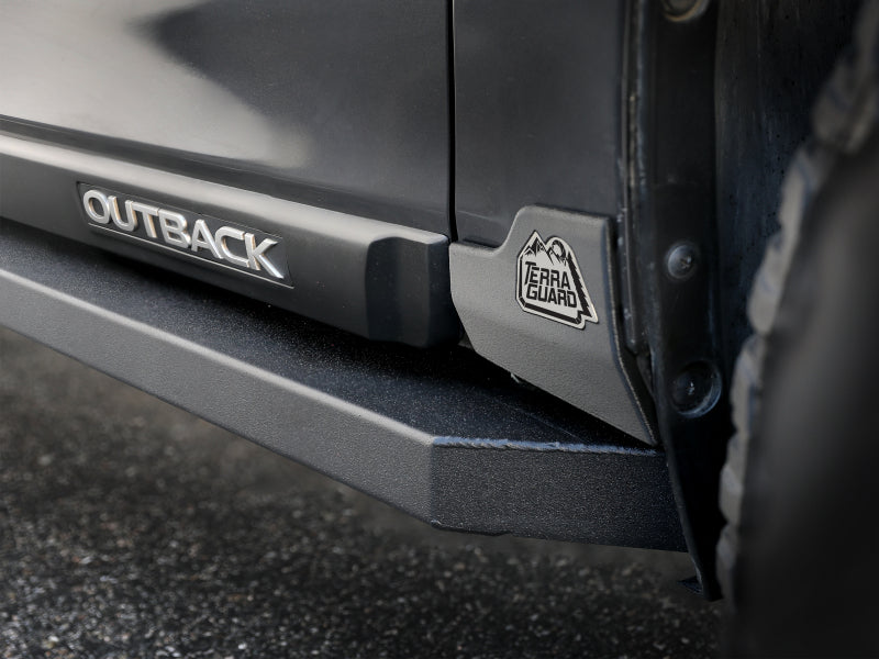 aFe POWER 15-19 Subaru Outback H4 2.5L / H6 3.6L Terra Guard Trail Steps - Black - 79-27005