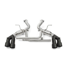 Load image into Gallery viewer, Mishimoto 2016+ Chevrolet Camaro SS Quad-Tip Pro Axle-Back Exhaust w/ Black Tips