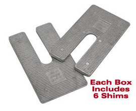 SPC Performance AL Shims 2.5X5X0.5 deg. (6)