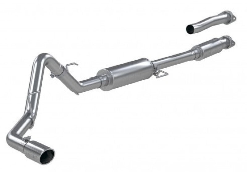 MBRP 2021+ Ford F-150 2.7L/ 3.5L Ecoboost 5.0L Single Side 3in Aluminized Steel Catback Exhaust - S5211AL