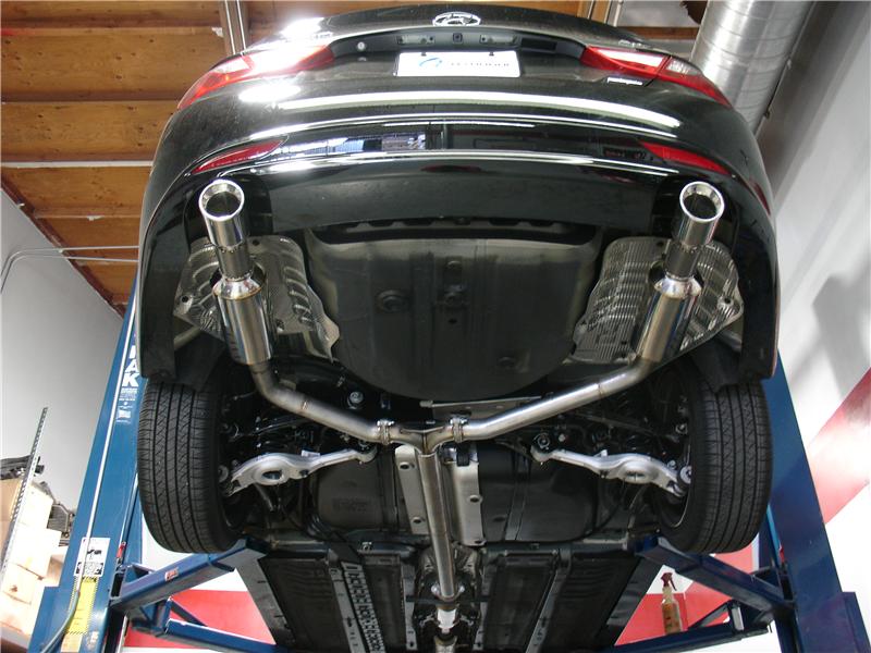 Injen 2011-14 Hyundai Sonata/Kia Optima 2.0L - 3inch Cat Back w/ Dual 60mm Mufflers - SES1330