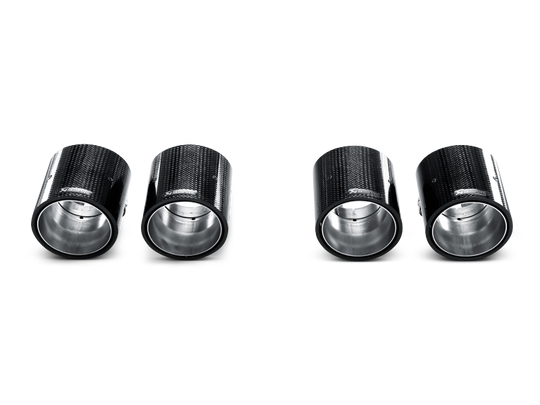 Akrapovic 07-13 BMW M3 (E90/E92/E93) Tail Pipe Set (Carbon) - TP-CT/3