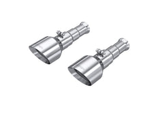 Load image into Gallery viewer, MBRP 19-24 Ram 1500 Classic 5.7L Hemi 5in OD Dual Wall Angle Cut T304 SS CB Exhaust Tips - Pair - T5200