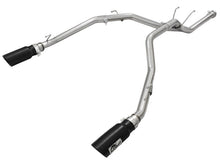 Load image into Gallery viewer, aFe MACHForce XP DPF-Back Exhaust 2.5in SS with Black Tips 2014 Dodge Ram 1500 V6 3.0L EcoDiesel - 49-42041-B