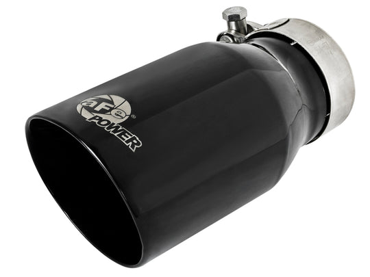 aFe 18-20 Audi RS5 Coupe MACH Force-Xp 3in to 2.5in 304 SS Axle-Back Exhaust System (Quad Black Tip) - 49-36427-B