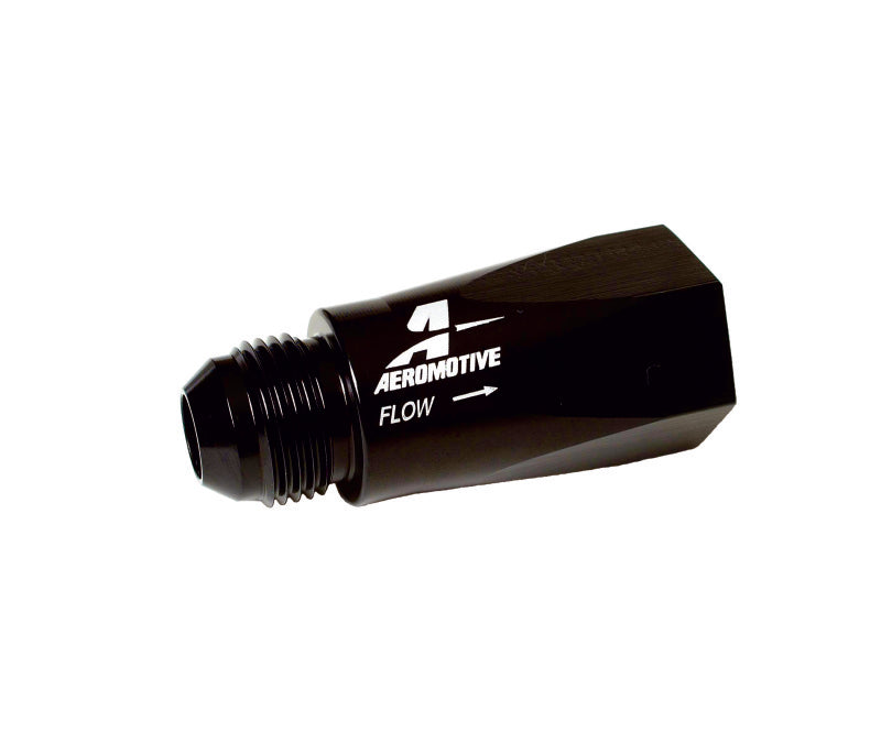 Aeromotive In-Line Full Flow Check Valve (Male -10 AN Inlet / Female -10 AN outlet) - 15107