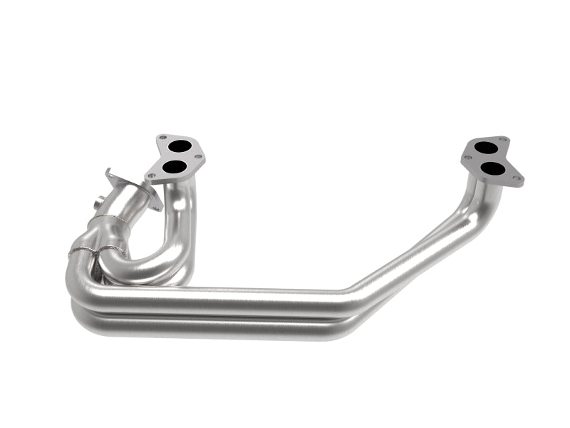 aFe Power Twisted Steel Long Tube Header 02-19 Subaru Impreza WRX/STI/Legacy (Unequal Length) - 48-36803
