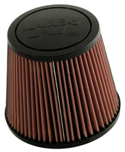 Load image into Gallery viewer, K&amp;N Universal Rubber Filter-Round Tprd 4.875in Flange ID x 9in Base OD x 6.625in Top OD x 7.938in H - RU-5172
