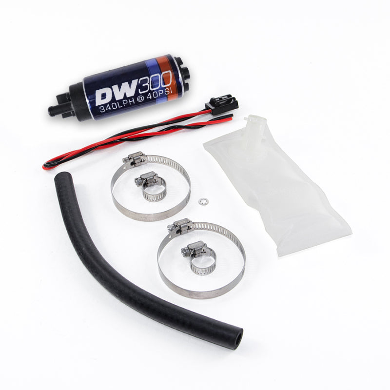 DeatschWerks 90-96 Nissan 300zx/93-98 Nissan Skyline DW300 340 LPH In-Tank Fuel Pump w/ Install Kit - 9-301-1023