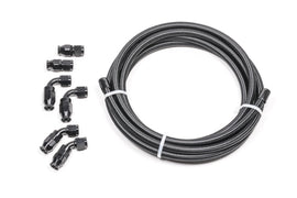 Radium Engineering 6AN Universal PTFE Hose Kit - Black Carbon - 20-1206