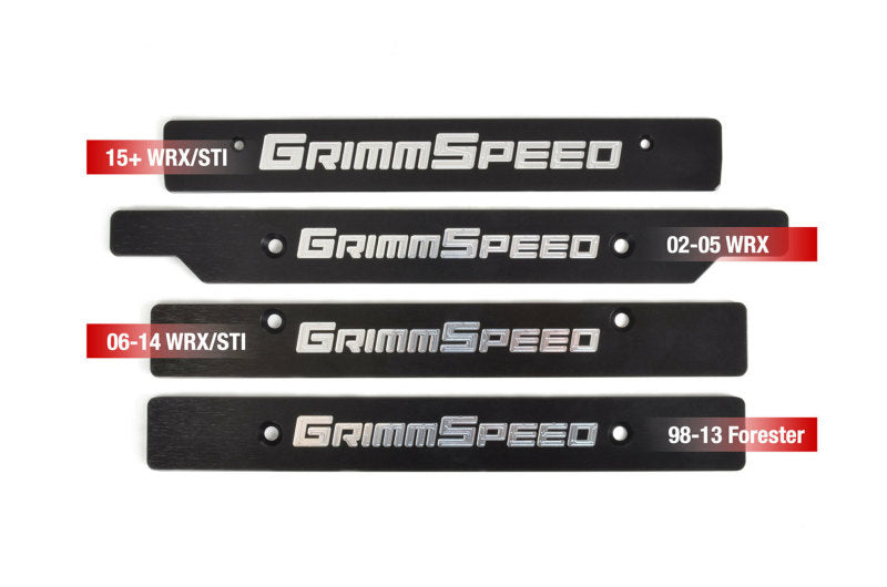 GrimmSpeed 2015+ Subaru Impreza/WRX/STi License Plate Delete Plate - 094067