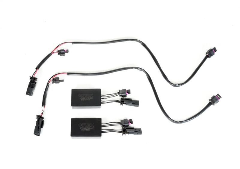 AlphaRex 17-23 Tesla Model 3/Y Stock Reflector Headlights to ARX Fog Lights Decoder Wiring Adapter - 210081