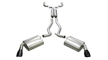 Load image into Gallery viewer, Corsa 2010-2015 Chevrolet Camaro Coupe SS 6.2L V8 Auto Black Sport Cat-Back + XO Exhaust - 14952BLK
