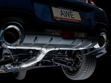 Load image into Gallery viewer, AWE Tuning Subaru BRZ/ Toyota GR86/ Toyota 86 Track Edition Cat-Back Exhaust- Chrome Silver Tips - 3020-32279