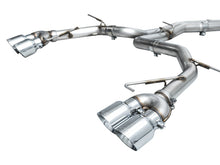 Load image into Gallery viewer, AWE Tuning 19-23 Audi C8 S6/S7 2.9T V6 AWD Track Edition Exhaust - Chrome Silver Tips - 3020-42101