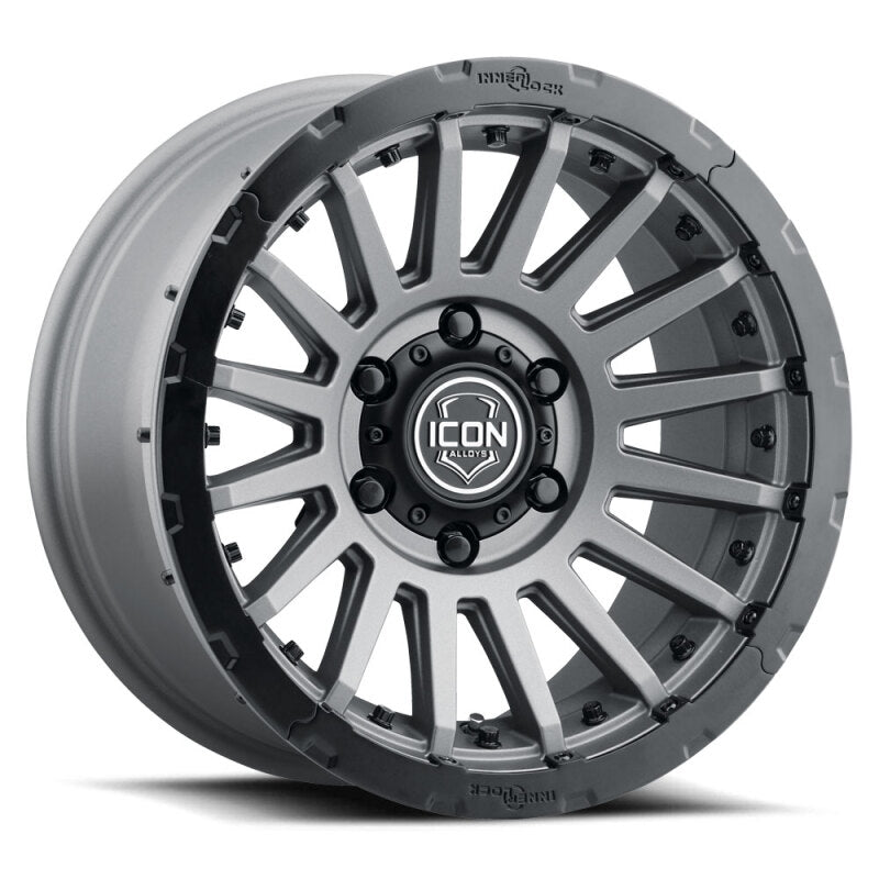 ICON Alloys Recon Pro Satin Charcoal- 18 X 9 - 6 X 135 - 6MM 5.25in BS - 23618906352CH