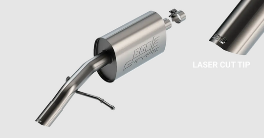 Borla 2025 Kia K4 2.0L 4dr S-Type 2.25in Turndown Tip Axleback Exhaust - 11991