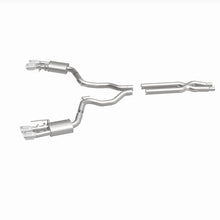Load image into Gallery viewer, MagnaFlow SYS Cat-Back 2018 Ford Mustang GT 5.0L Competition Dual Exit Polished 4in Tips - 19368