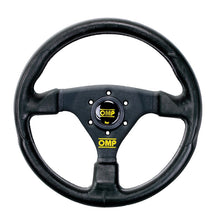 Load image into Gallery viewer, OMP GP Racing Steering Wheel - Black/Black - OD0-1981-071