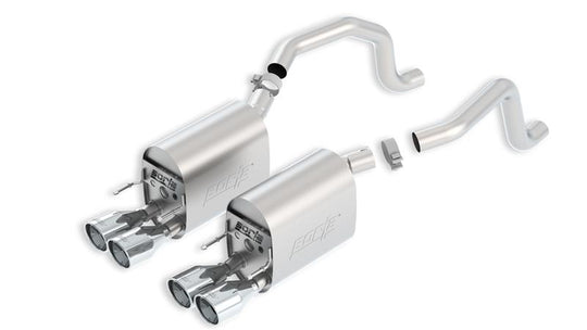 Borla 09-12 Corvette Coupe/Conv 6.2L 8cyl 6spd RWD inS-Type IIin Exhaust (rear section only) - 11811