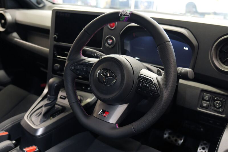 HKS GR Corolla GXPA16/GZEA14H Replacement Steering Wheel - 51999-AT005
