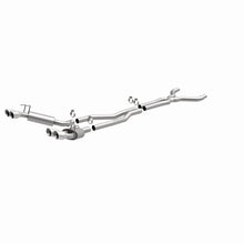 Load image into Gallery viewer, MagnaFlow 13 Chevy Camaro V8 6.2L S/C Quad Split Rear Exit Cat Back Perf Exhaust - 15053