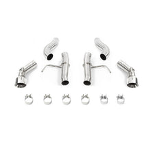 Load image into Gallery viewer, Mishimoto 2016+ Chevrolet Camaro 2.0T Dual-Tip Race Axle-Back Exhaust w/ Polished Tips - MMEXH-CAM4-16ADTRP