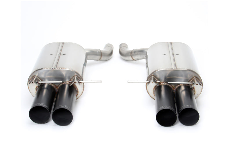 Dinan 06-10 BMW M5 (E60) Free Flow Axleback Exhaust System - Black Tips - D660-0009A-BLK