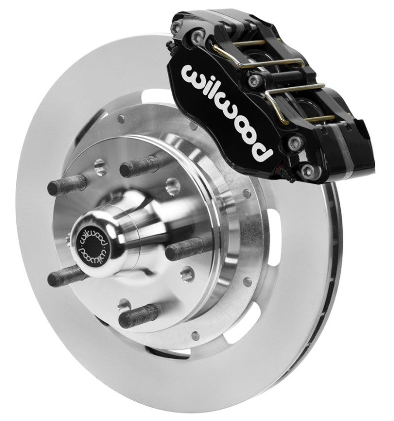 Wilwood 70-81 FBody/75-79 A&XBody Dynapro Frt Brk Kit 11.75in Rtr Blk Caliper Use w/ ProDrop Spindle - 140-15981