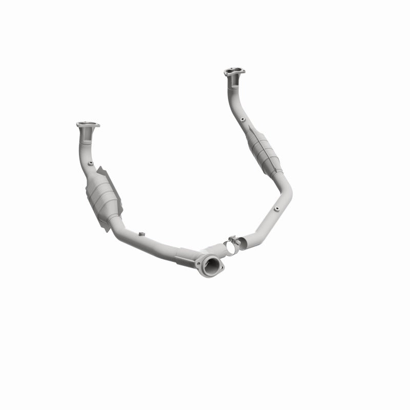 MagnaFlow DF Cat. Conv 97 Land Rover Defender 90 4.0L Y-Pipe Assy / 96-99 Discovery 4.0L Y-Pipe Assy - 93690