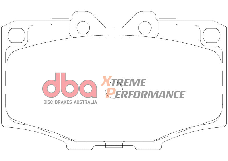 DBA 83-90 Toyota Land Cruiser XP Performance Front Brake Pads - Front - DB288XP