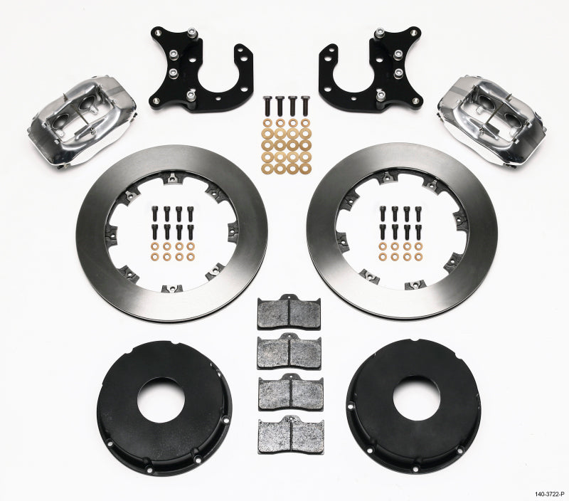 Wilwood Forged Dynalite P/S Rear Kit Polished Big Ford 2.36in Offset Currie Blank - 140-3722-P