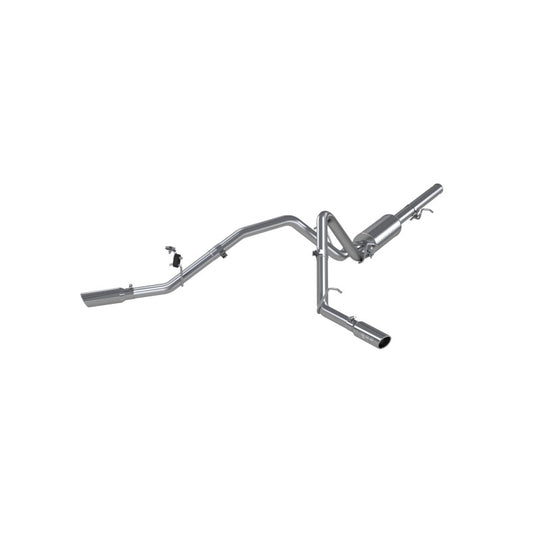 MBRP 2009 Chev/GMC 1500 4.8/5.3L EC/CC (excluding 8 bed) Cat Back Dual Split Side - S5056AL