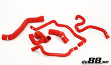 Load image into Gallery viewer, do88 92-97 Opel Calibra 2.0T/89-95 Opel Vectra A 2.0T (C20LET) Coolant Hoses - Red - DO88-KIT92R
