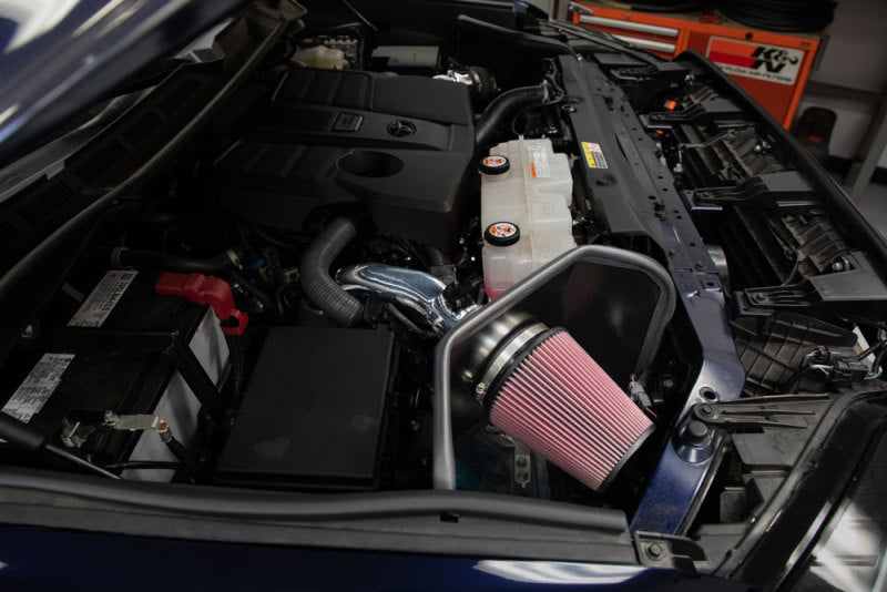 K&N 2022 Toyota Tundra V6-3.5L F/I Performance Air Intake System - 77-9042KP