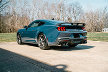 Load image into Gallery viewer, Corsa 24-25 Ford Mustang Dark Horse 5.0L 3in Dual Rear Cat-Back w/Twin 4.5in Black PVD Straight Tips - 21266BLK