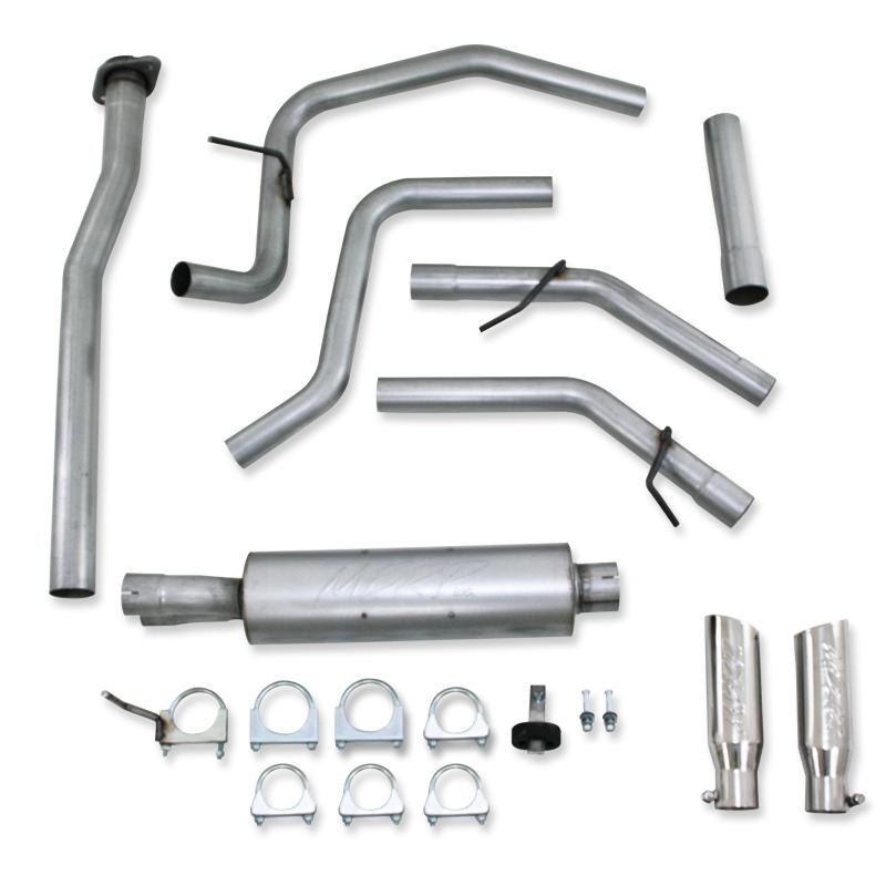 MBRP 11-12 Ford F-150 V6 Ecoboost Alum 2.5in Cat Back Dual Rear Exit Exhaust System - S5240AL