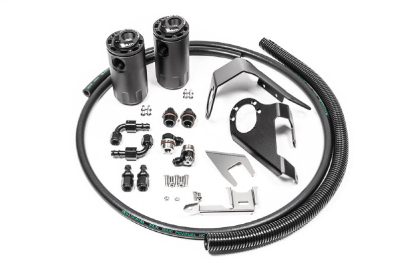 Radium Engineering 2009+ Nissan 370Z (VQ37VHR) Catch Can Kit - Fluid Lock - 20-0525-FL