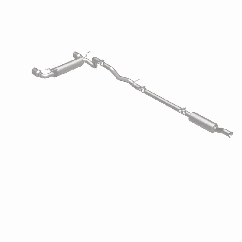 MagnaFlow 2018+ Jeep Wrangler 3.6L 409 SS Dual Split Rear Exit Polished Tips Cat-Back Exhaust - 19416