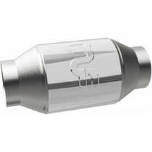 Load image into Gallery viewer, MagnaFlow Premium High Flow Metallic Converter 4in OD - 2.5in In / 2.5in Out - 69006