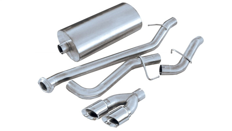 Corsa 1999-06 Chevrolet Silverado Reg. Cab/Short Bed 1500 4.8L V8 Polished Touring Cat-Back Exhaust - 14260