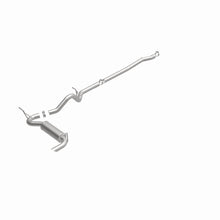 Load image into Gallery viewer, MagnaFlow 12-14 Jeep Wrangler 4dr Single Straight Rear P/S Exit Stainless C/B Performance Exhaust - 15117