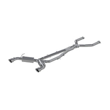 Load image into Gallery viewer, MBRP 16-22 Infiniti Q50 3.0L FWD/AWD 3in Cat Back w/ 4.5in OD Tips - T304 - S4400304