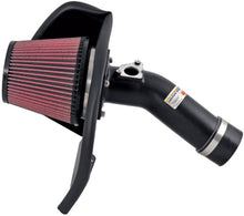 Load image into Gallery viewer, K&amp;N 08-11 WRX/STi Black Typhoon Short Ram Intake - 69-8004TTK